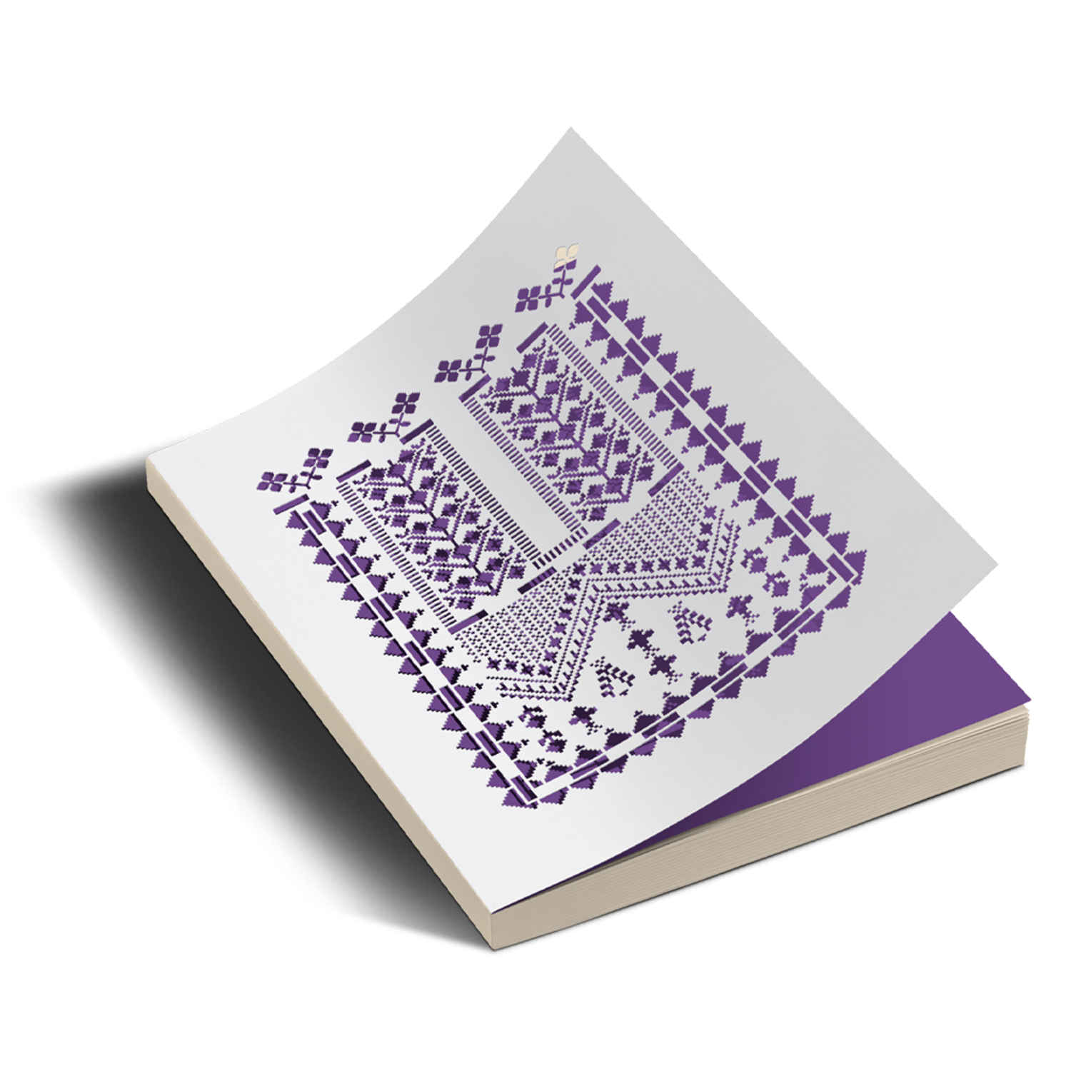 Notepad Laser-cut Cover " Busana" Design - D2 - Image 2